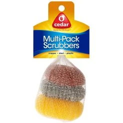 Alternative view of New ???? O-Cedar Multi Pack Scrubbers 3 Pk. ????