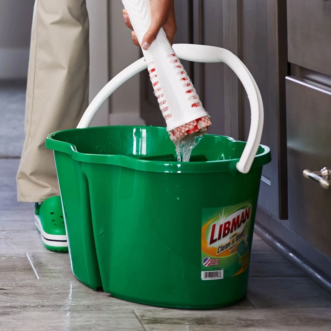 Hot Sale ???? Libman Clean And Rinse Bucket, 4 Gal ???? 3 Hot Sale ???? Libman Clean And Rinse Bucket, 4 Gal ???? - Image 3