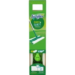 Outlet ???? Swiffer Dry And Wet Sweeper Floor Mop Starter Kit ????