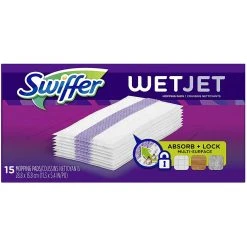 Buy ???? Swiffer WetJet Hardwood Floor Cleaner, Spray Mop Pad Refill, Multi Surface, 15 Pk. ????