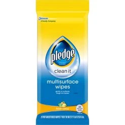Best Pirce ???? Pledge Multi-Surface Everyday Pre-Moistened Wipes 25 Ct. ????