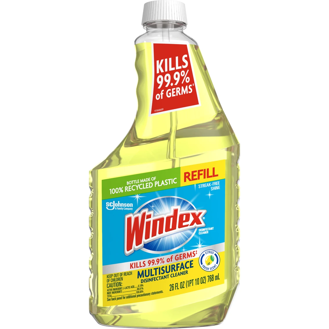Brand new ???? Windex Multi Surface Disinfectant Cleaner Capped Refill Bottle Citrus 26 Oz. ???? 1 Brand new ???? Windex Multi Surface Disinfectant Cleaner Capped Refill Bottle Citrus 26 Oz. ????