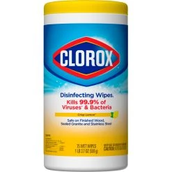 Promo ???? Clorox Citrus Blend Disinfecting Wipes Canister, 75 Ct. ⭐