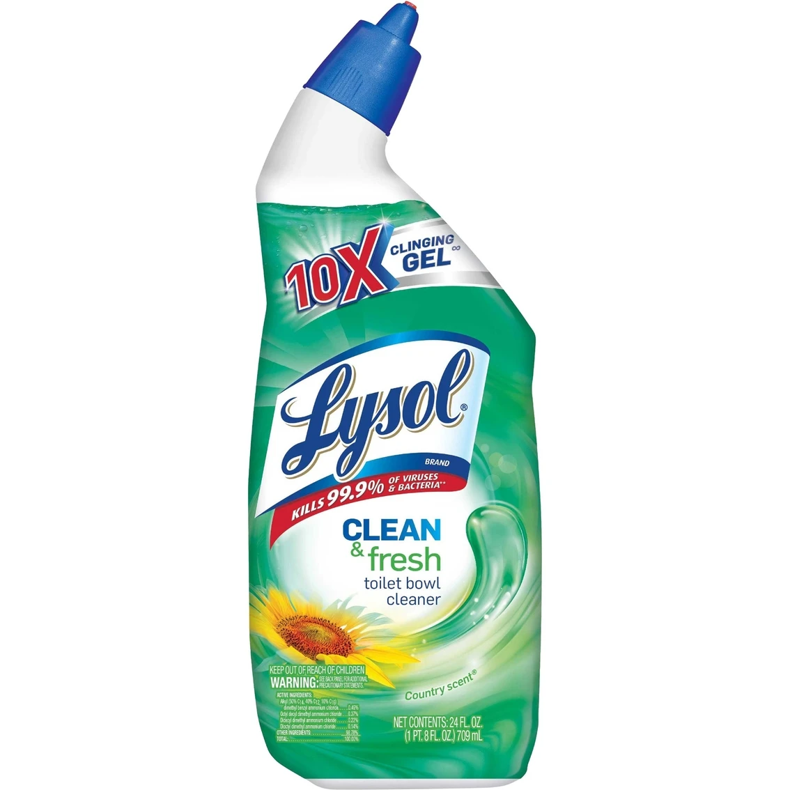Deals β€οΈ Lysol Power And Fresh Cling Toilet Bowl Cleaner, Country Scent 24 Oz. π―