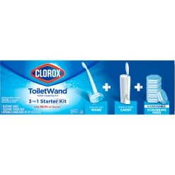 Budget 🔔 Clorox ToiletWand Starter Kit With Caddy ⭐