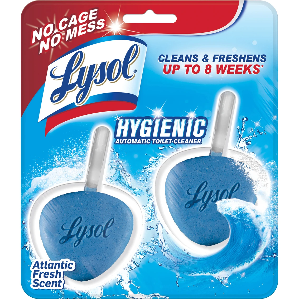 Buy ???? Lysol Hygienic Automatic Toilet Bowl Cleaner, Atlantic Fresh 2 Pk. ???? 1 Buy ???? Lysol Hygienic Automatic Toilet Bowl Cleaner, Atlantic Fresh 2 Pk. ????