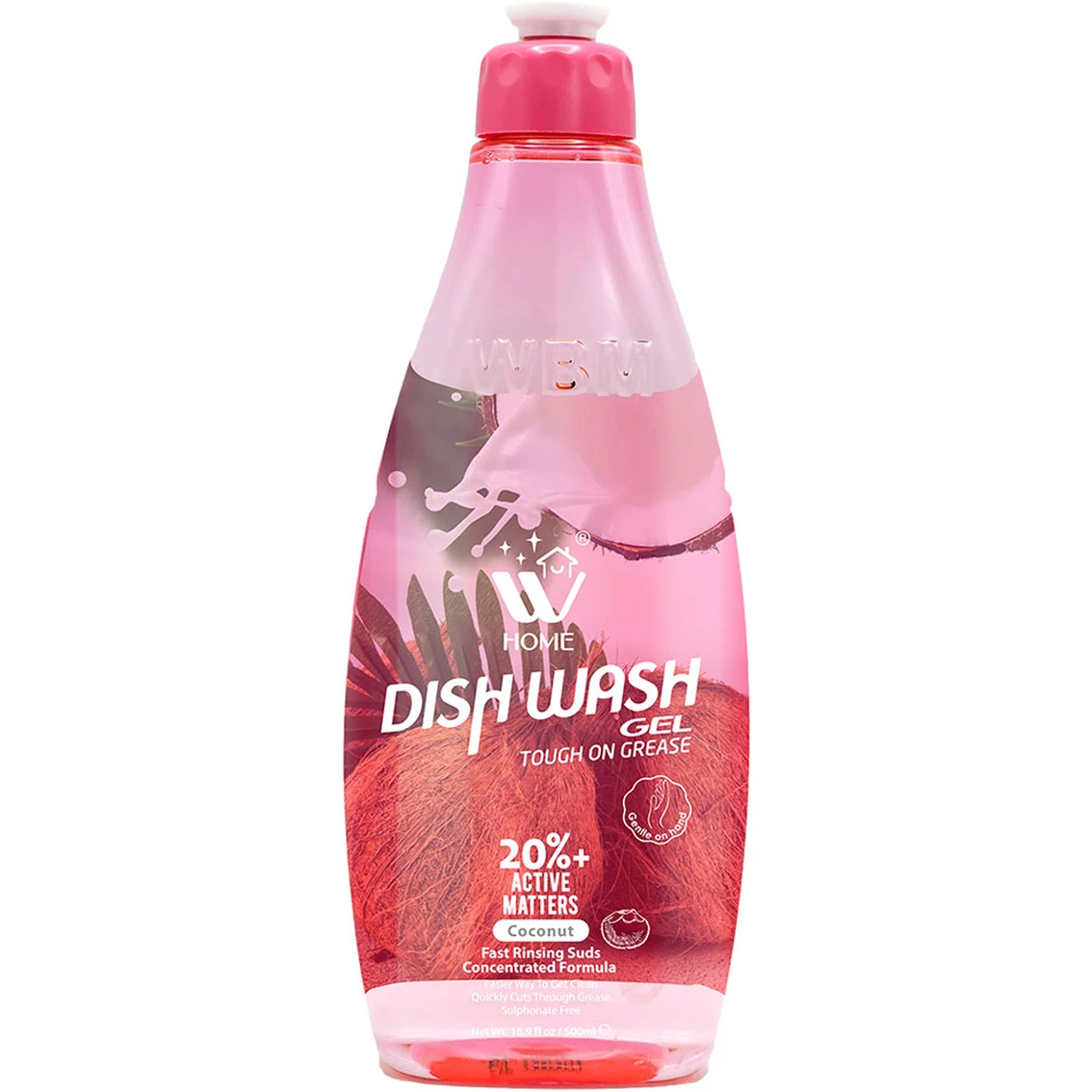 Coupon ???? WBM Home Coconut Dishwashing Liquid Soap 500ml ⌛ 1 Coupon ???? WBM Home Coconut Dishwashing Liquid Soap 500ml ⌛