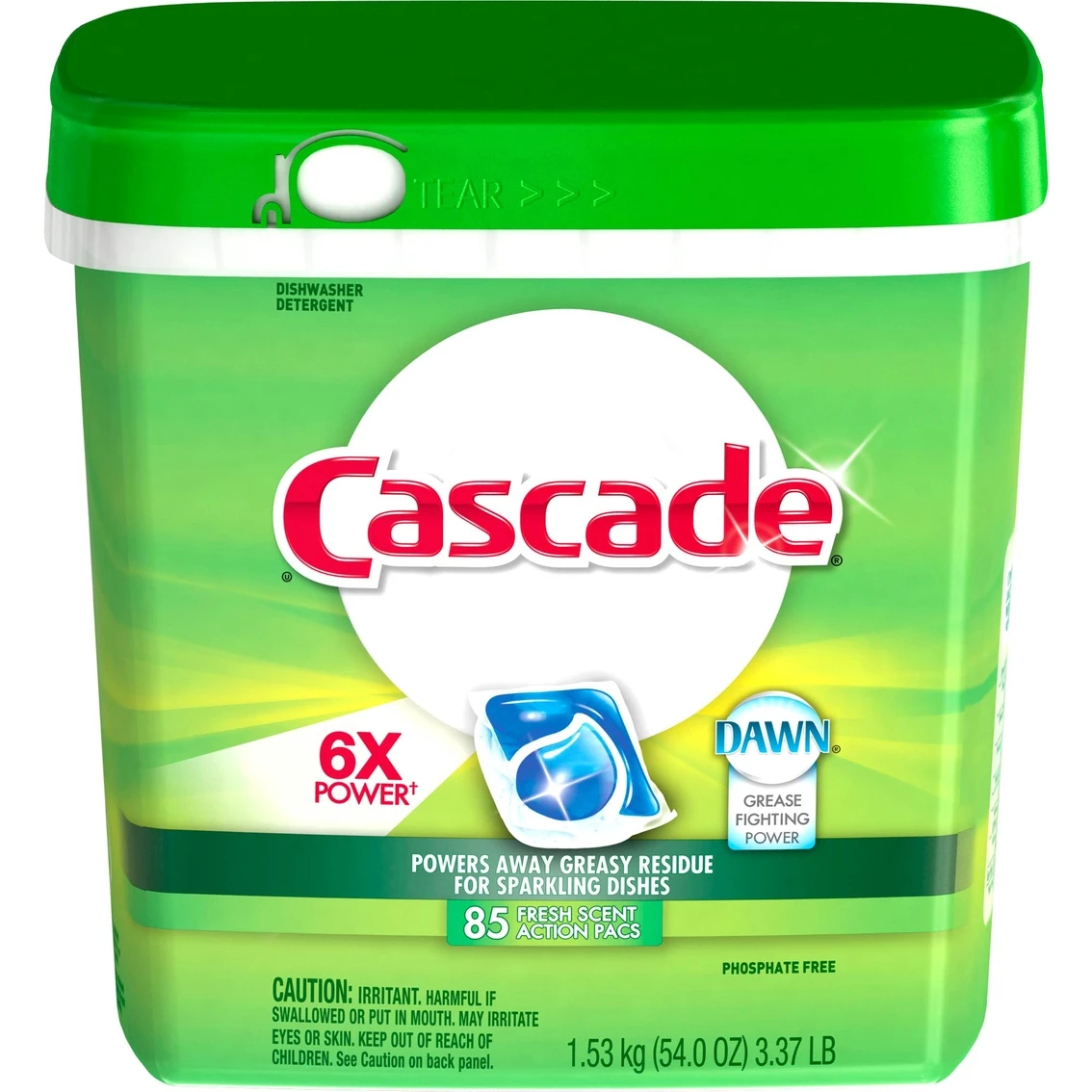 Cheapest ❤️ Cascade Fresh Scent Complete ActionPacs Dishwasher Detergent Pods 85 Pk. ???? 1 Cheapest ❤️ Cascade Fresh Scent Complete ActionPacs Dishwasher Detergent Pods 85 Pk. ????