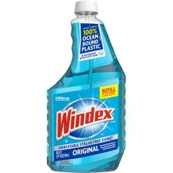 Discount ⭐ Windex Capped Glass Cleaner Refill Original Blue 26 Oz. 😍