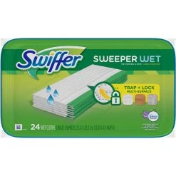 Outlet 👍 Swiffer Sweeper Wet Mopping Pad Multi Surface Refills For Floor Mop 24 Ct. 🤩